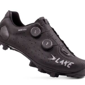 Men’s Lake Sz  8 black logo sports outdoors biking luxury shoes